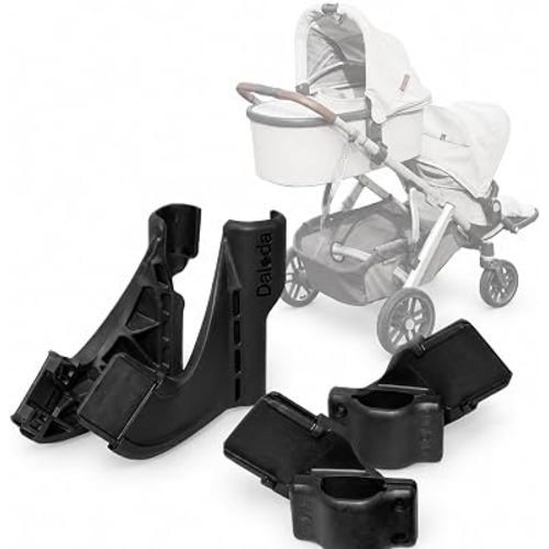 Daloda Upper Bassinet Kit for UPPAbaby Vista 2015+ Double Stroller