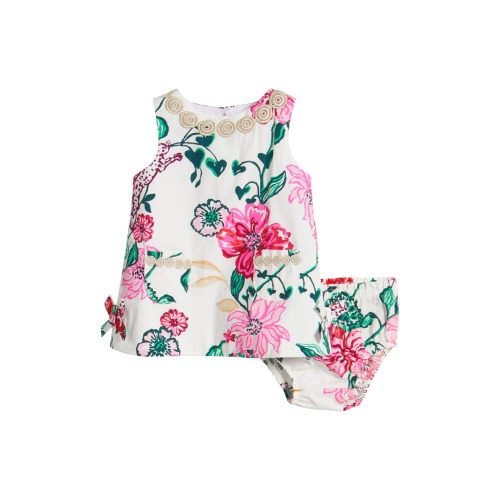 Baby Lilly Floral Shift Dress & Bloomers, 6-12M
