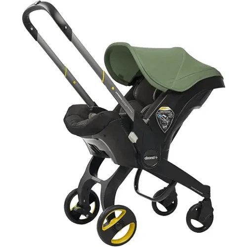 Doona Car Seat & Stroller, Desert Green - All-in-One Travel System