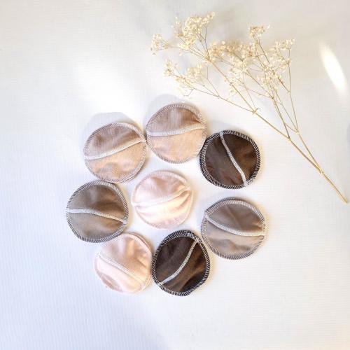 No PUL. 100% Merino Wool Bra Inserts. Nursing pads. Reusable Anatomic Breastfeeding Pads without PUL. Washable. 3 layers.