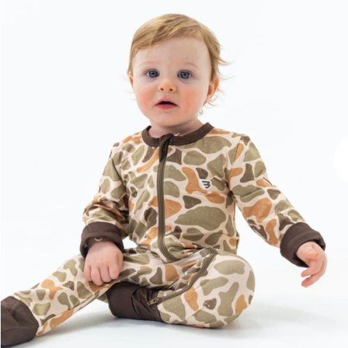 Baby Zip Up - Venado Camo – BURLEBO