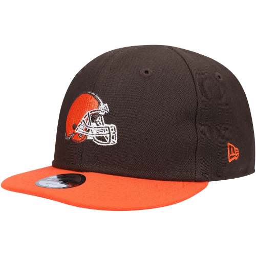 Cleveland Browns New Era Infant My 1st 9FIFTY Adjustable Hat - Brown/Orange