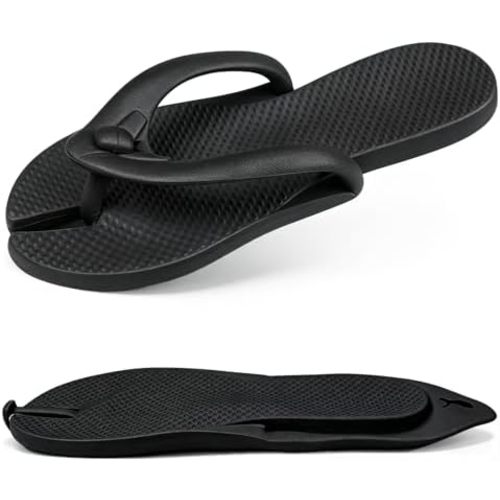 Flip Flops for Women Men Shower Shoes Foldable Travel Slippers