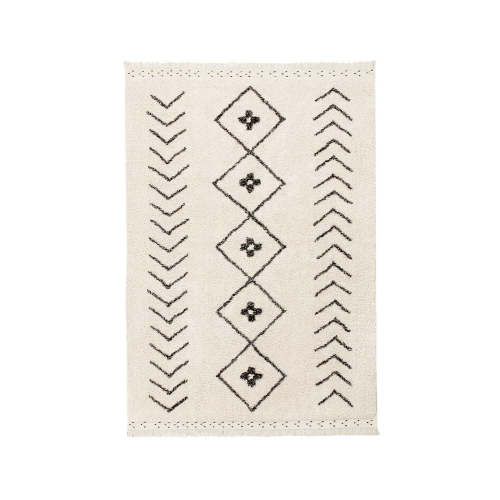 WASHABLE AREA RUG BEREBER RHOMBS