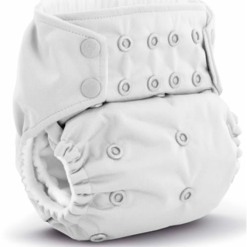 Rumparooz Stay Dry G3 Cloth Diaper - Fluff White