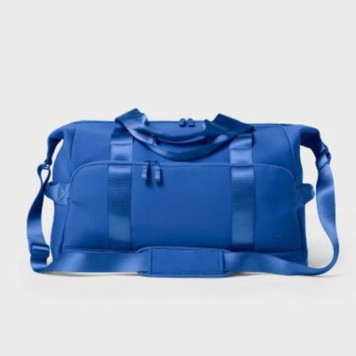 Faux Neoprene Weekender Bag Travel Carry On - All In Motion™ Navy