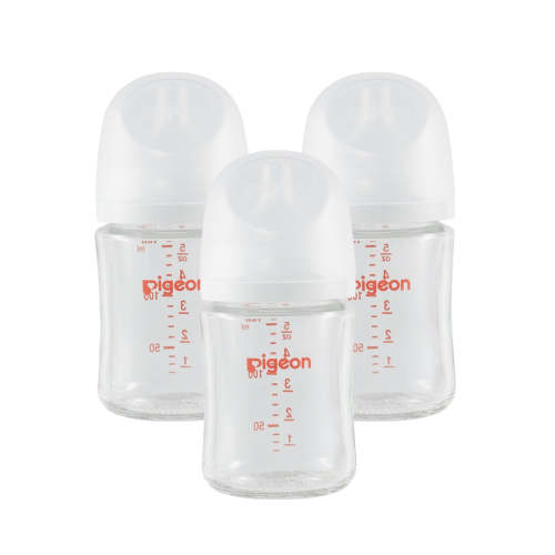 Pigeon Glass Baby Bottle 5oz with SS Nipple – Newborn Feeding | Canada – PigeonCanada