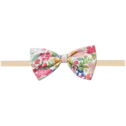 Copper Pearl Bowtie Baby Bow Lark