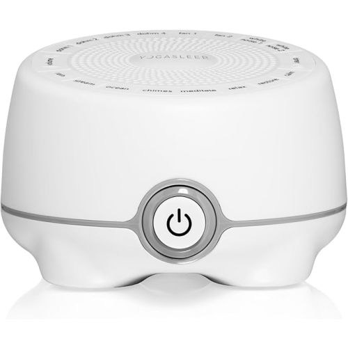 Yogasleep Whish White Noise Sound Machine, 16 Natural & Soothing Sounds, Volume Control for Baby & Adults, Get Office Privacy, Concentration, Sleep Aid, Compact for Easy Travel, Essentials for Nursery