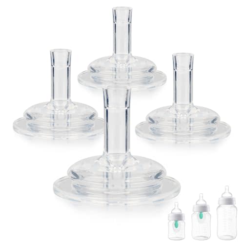 Straw Cup Nipples for Philips Avent Anti-Colic Baby Bottles,Food Grade Silicone Sippy Spout，Variable Flow Soft Nipple，6m+,4-Count