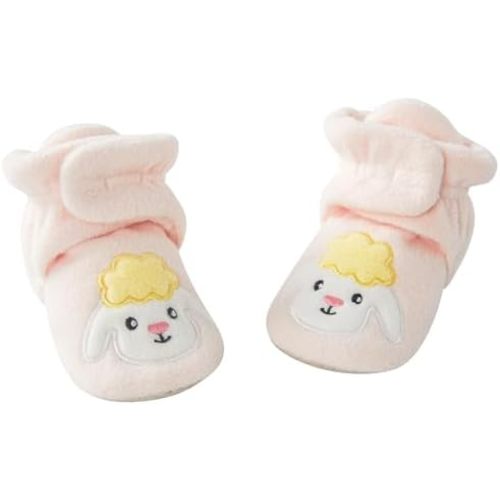pureborn Unisex Baby Boy Girl Fleece Cozy Booties Warm Infant Shoes