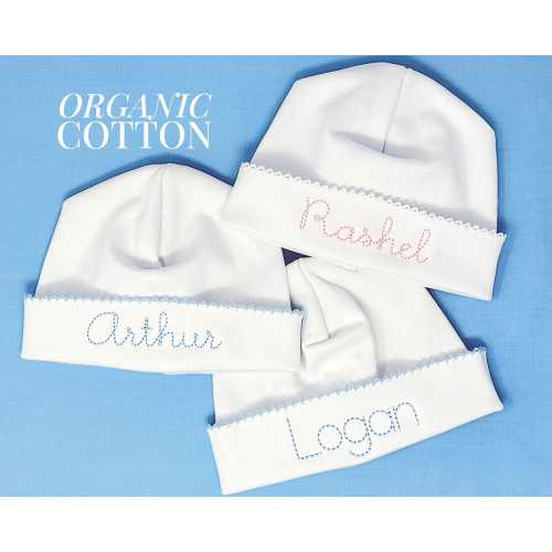 Personalized Newborn Baby Hat Custom Baby Hat Coming Home Hat Hospital Baby Name Hat Baby Gift Embroidered Gender Reveal Hat Photo Prop
