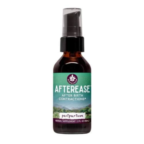 WishGarden Herbs AfterEase for After Birth Contractions - All-Natural Herbal Supplement with Cramp Bark & Black Haw Bark Soothes Afterbirth Contractions & Uterine Cramping, Postpartum Essentials, 2oz