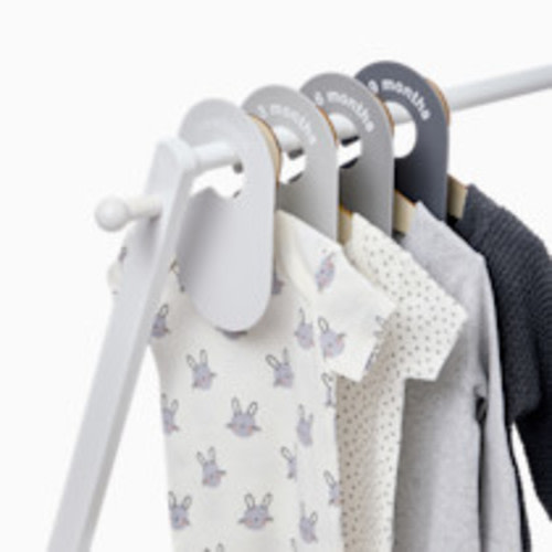 Sprucely 8 Piece Closet Dividers - Grey