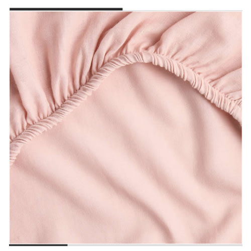 Supersoft Lilac Rose 100% Organic Cotton Gauze Baby Bassinet Sheet