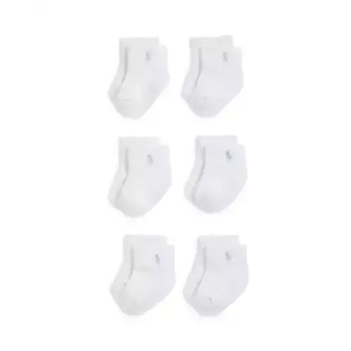 Boys' Classic Gripper Socks, Pack of 6 - Baby