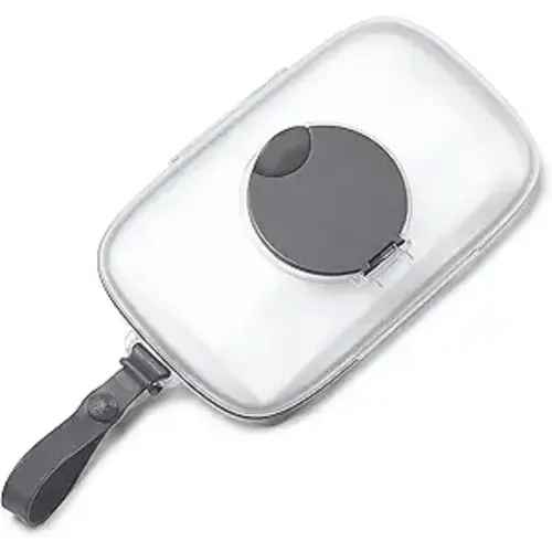 Skip Hop On-The-Go Wipes Dispenser, Grab & Go, Grey