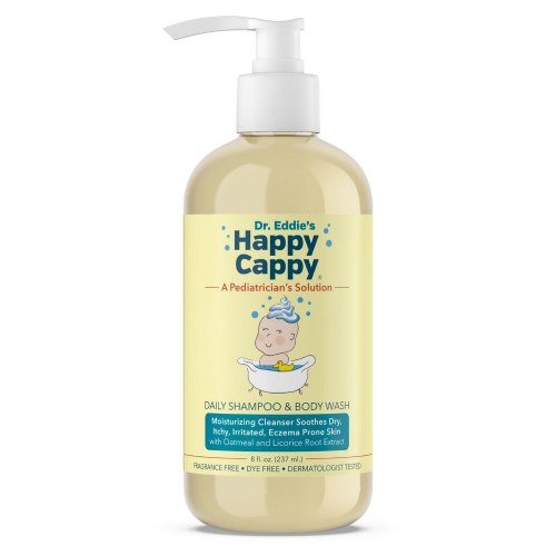 Happy Cappy Daily Shampoo & Body Wash, 8 OZ