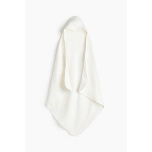 HOODED MUSLIN BATH TOWEL