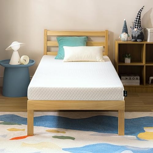 Zinus 5 Inch Twin Cooling Essential Memory Foam Mattress, Designed for Cooler Sleep, Soothing Pressure Relief, Just-Right Medium Support, CertiPUR-US & OEKO-TEX Certified Safe Materials