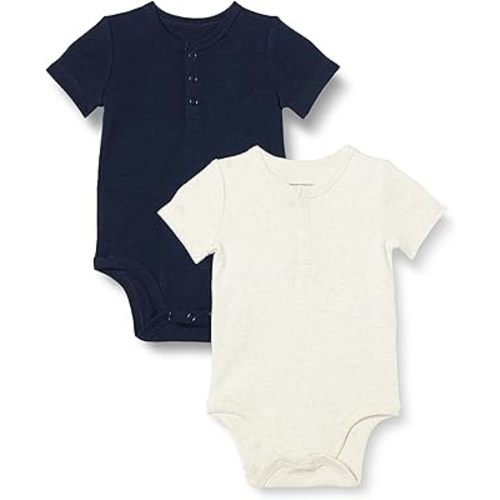 Amazon Essentials unisex-baby Henley Bodysuit