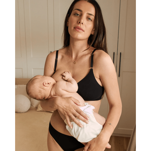 Soft-Cup Nursing Bra - Black