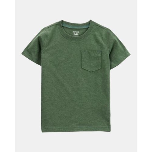 Toddler Boy Solid Short-Sleeve Tee - Green | Carter's