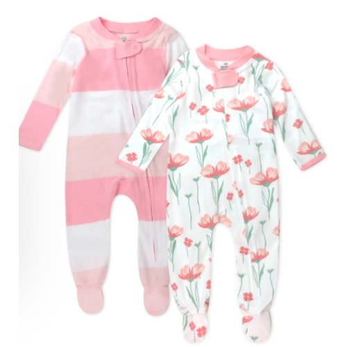 2-Pack Organic Cotton Sleep & Plays | Honest Baby Clothing