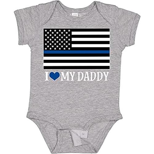 inktastic Police Officer Daddy Law Enforcement Baby Bodysuit