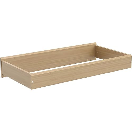 Storkcraft Nest Changing Table Topper (Driftwood) - GREENGUARD Gold Certified, Designed to Fit Storkcraft Nest Changing Pad, Designed to Fit Storkcraft Alpine, Brookside, Crescent 6 Drawer Dressers