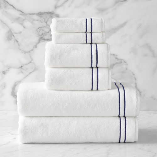 Chambers® Hotel Embroidered Towels | Williams Sonoma