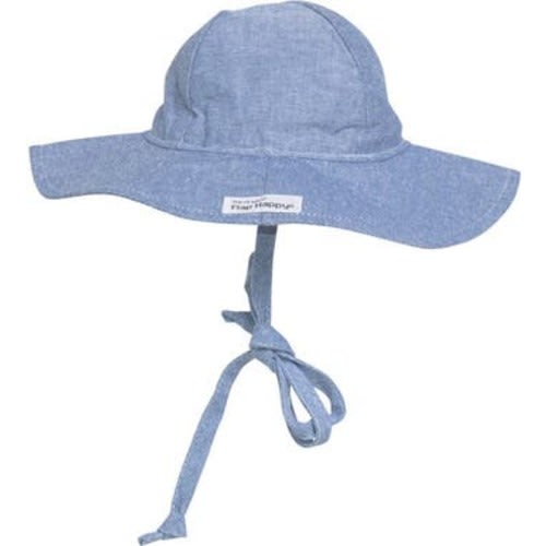 Baby/Toddler UPF 50+ UV Blocking Wide Brim Floppy Sun Hat, Small