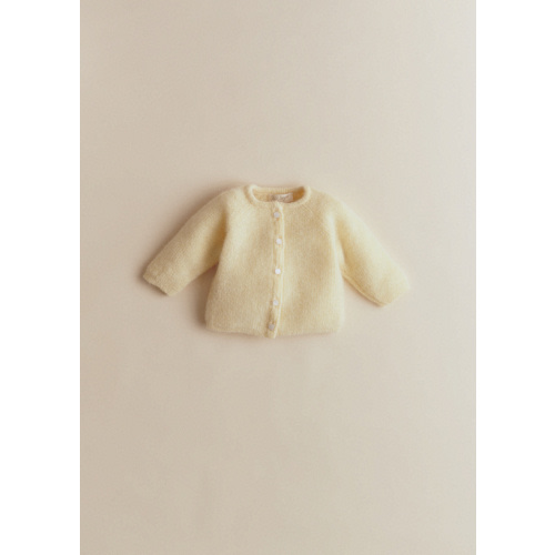 Gaspard Cardigan - Pastel yellow