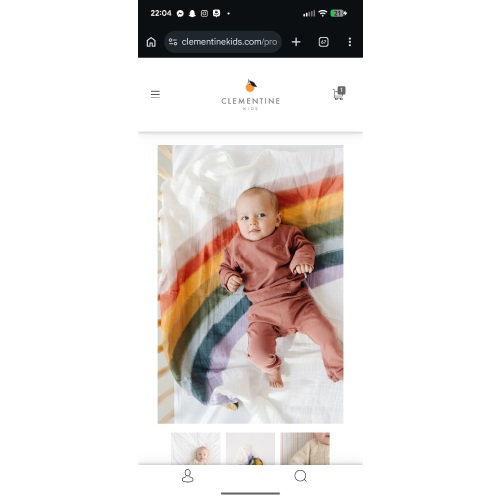 Rainbow Connection Swaddle