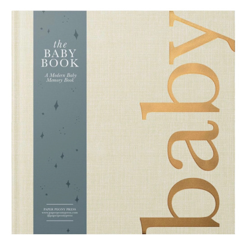 The Baby Memory Book: Beautiful Modern Baby Book and Scrapbook for Baby's First Years to Track Special Moments, Milestones and Growth from Pregnancy to First 5 Years