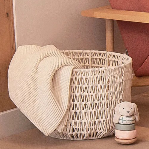 Organic Waffle Baby Blanket