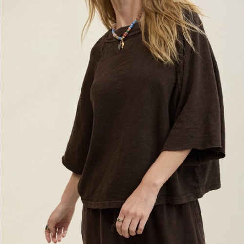 Aerie It's Casual Knit Slub T-Shirt