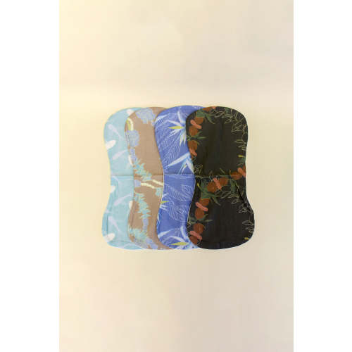 Burp Cloth 4 Pack - Valley Kukui