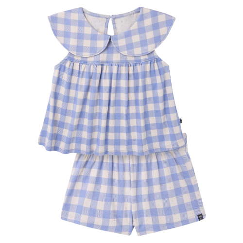 Modern Moments by Gerber Toddler Girl Peter Pan Collar Outfit Set, 2-Piece, Sizes 12 Months - 5T