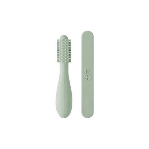 ezpz Baby-Led Toothbrush & Tongue Depressor 2-pc. Set