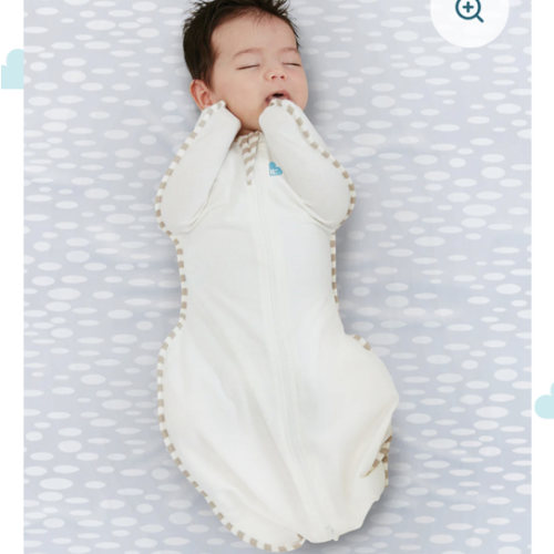 Swaddle Up™ 1.0 TOG Organic Cotton Cream