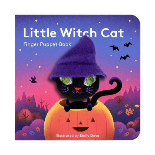 Little Witch Cat: Finger Puppet Book - (Little Finger Puppet) (Hardcover)