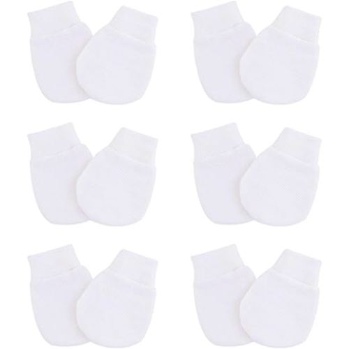 Baby Mittens No Scratch Mittens Infant Soft Gloves Mittens for 0-6 Months Boys Girls