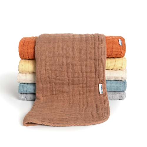 6-Pack Baby Neutral Multi Browns Muslin Burp Cloths – Gerber Childrenswear