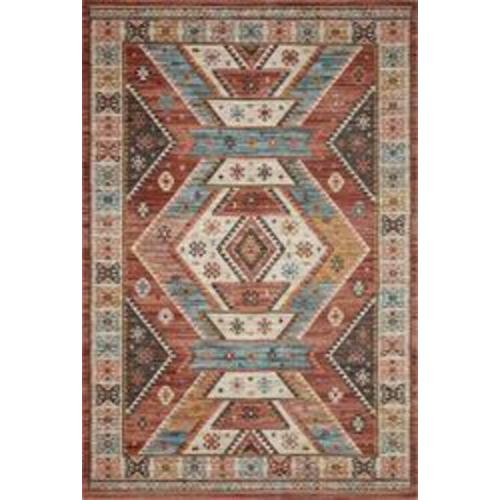 Loloi II Zion Red/Multi 27" x 3'9" Area Rug