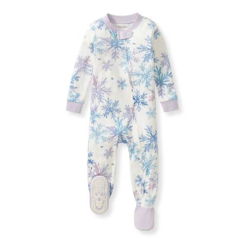 Snowflake Flurries Organic Cotton Sleeper – Burt's Bees Baby