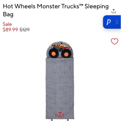Hot Wheels Monster Trucks™ Sleeping Bag
