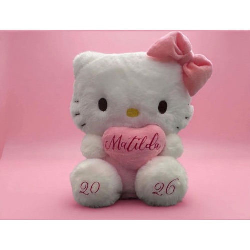 Kitty plush personalized Mother’s Day valentines