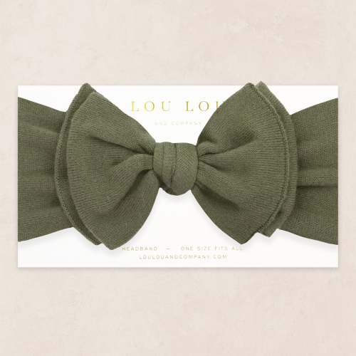 Knit Headband - Olive