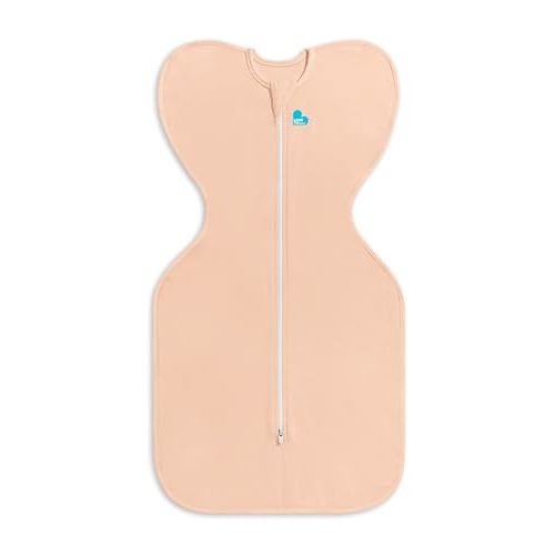 Love to Dream Swaddle UP, Baby Sleep Sack, Self-Soothing Swaddles for Newborns, Get Longer Sleep, Snug Fit Helps Calm Startle Reflex, Newborn Essentials for Baby, 1.0 TOG, 13-19 lbs, Coral
